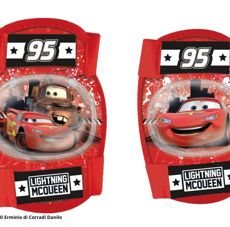 Kit Protezione Gomitiere-Ginocchiere Cars
