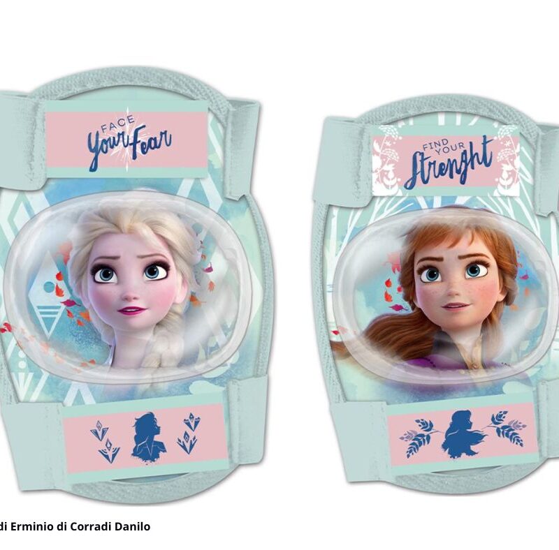 Kit Protezione Gomitiere-Ginocchiere Frozen