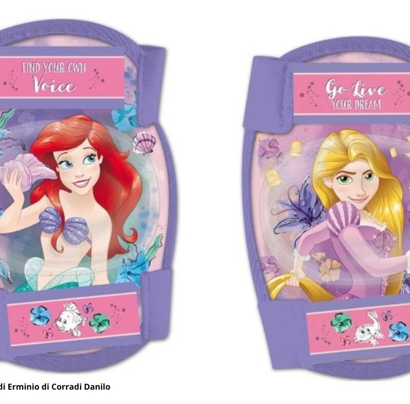 Kit Protezione Gomitiere-Ginocchiere Principesse